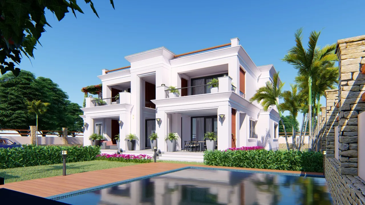 contemporary 3 bedroom house