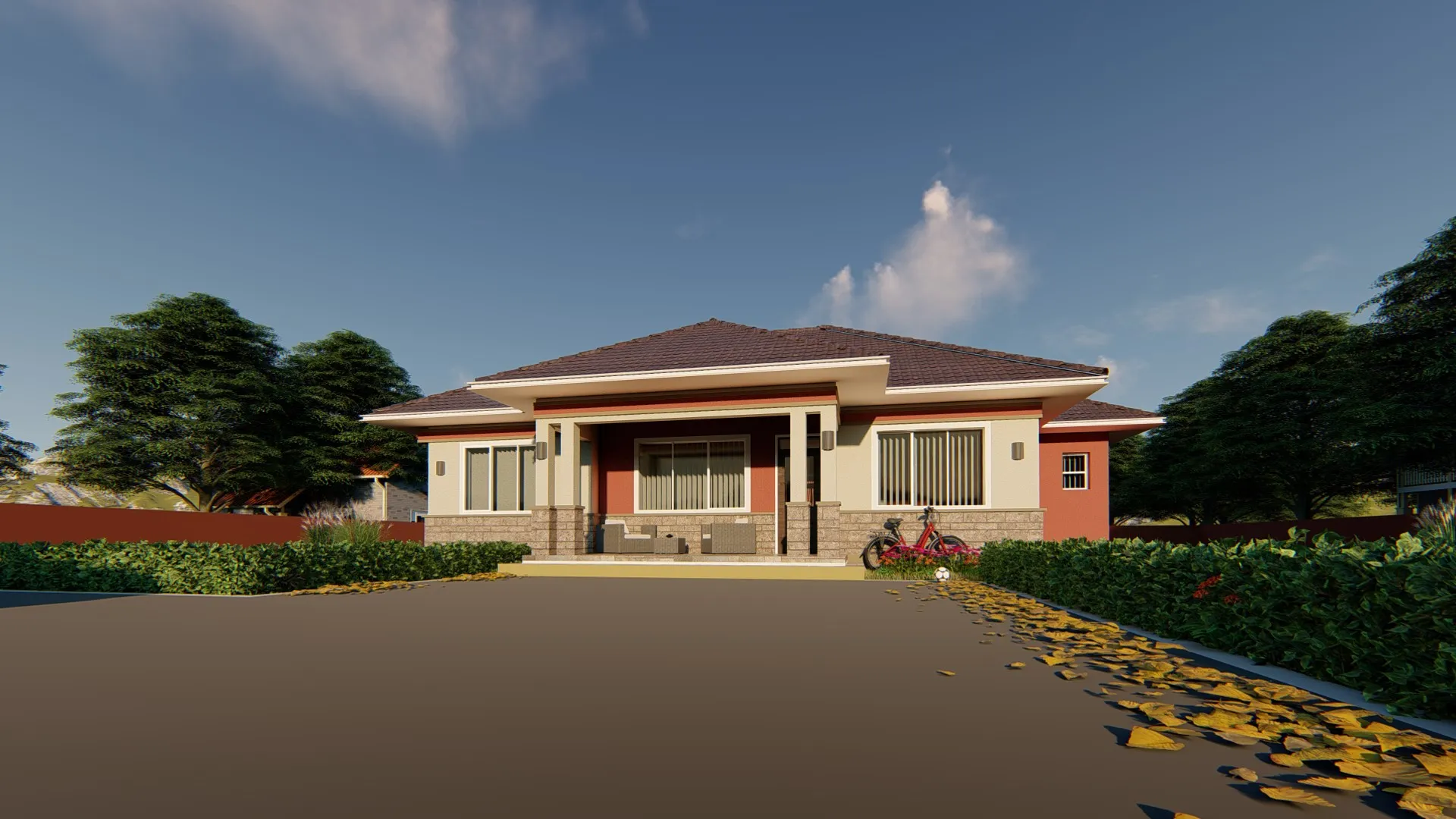 2 bedroom family bungalow