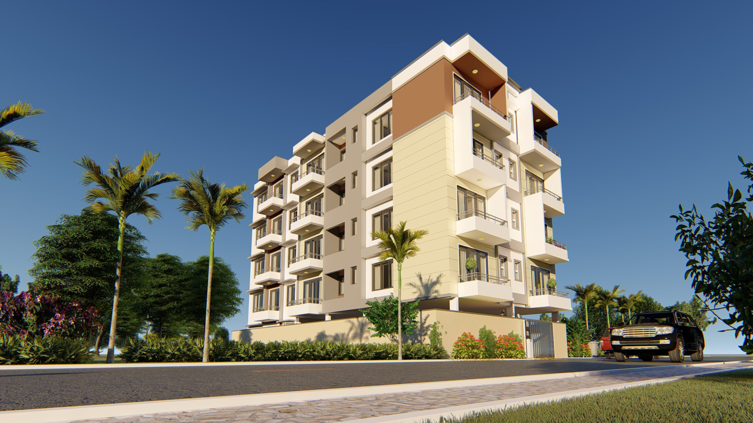 apartment tower