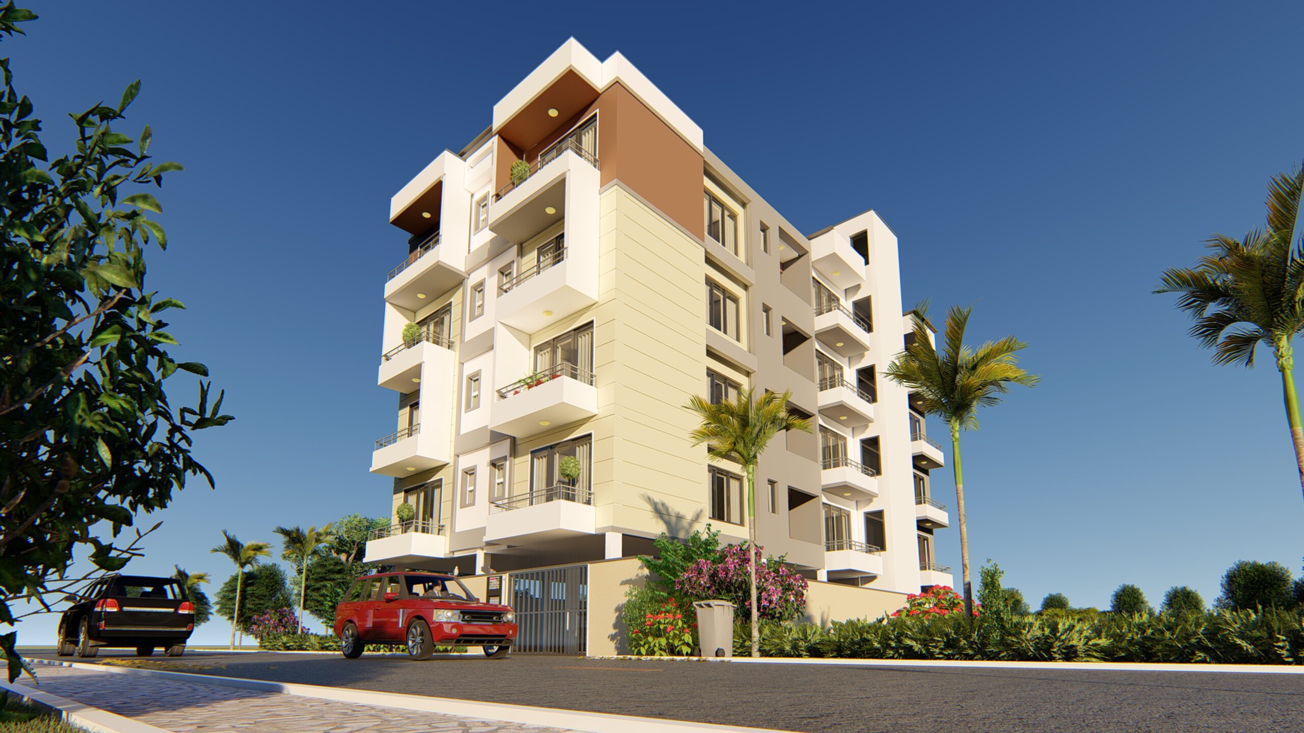 apartment tower