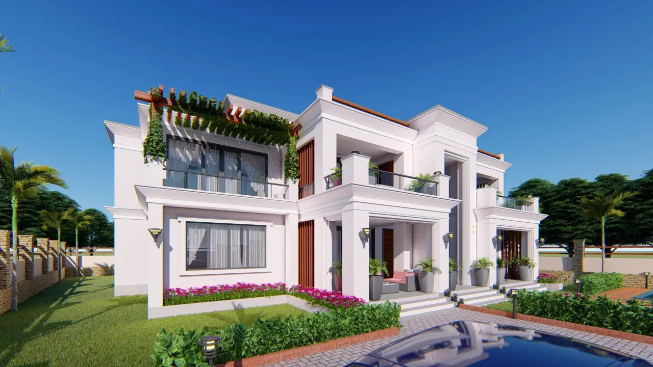 contemporary 3 bedroom house